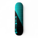 Skateboard blk-blue skateboard