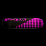Skateboard blk-pink skateboards
