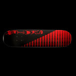 Skateboard blk-red skateboards
