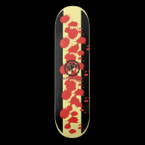 SKATEBOARD BLOODSPOTS by SHIRTAMERICA by Shirtamerica SKATEBOARD BLOODSPOTS by SHIRTAMERICA