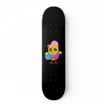 Skateboard Bowling Chick