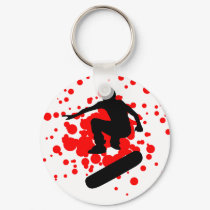 skateboard. bubbles. keychains