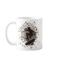 skateboard. bubbles. mugs