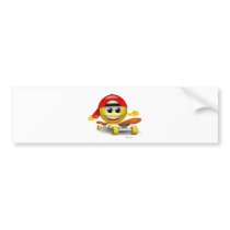 Skateboard bumper stickers by smileycentral Skateboard bumper stickers