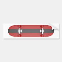 Skateboard Bumper Sticker