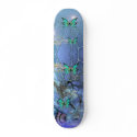 Skateboard Butterfly Blue by Darling_Gifts Skateboard Butterfly Blue