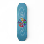 Skateboard - Circle Lizards