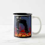 Skateboard coffee mug