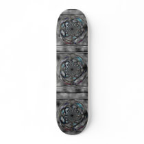 Skateboard Crystal Ball In Glass by shanmaree Skateboard Crystal Ball In Glass