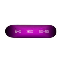 Skateboard  customizeable purple