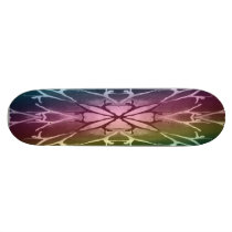 Skateboard "Dancer (rainbow)"