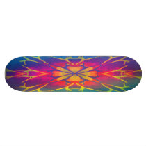 Skateboard "Dancer (rainbow-psychedelic)"