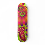Skateboard Deck Design: Bright Bubs:Packin Plenty