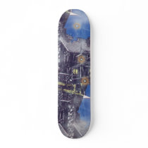 Skateboard Deck Design: Retreat1