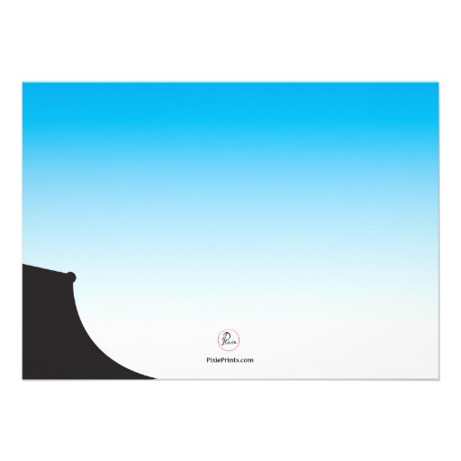 Skateboard Dude Invitation