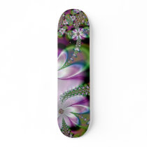 Skateboard Floral Garden by LjMAXX Skateboard Floral Garden