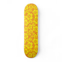 skateboard-flowersYellowOrange by HereTheyCome skateboard-flowersYellowOrange