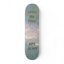 SKATEBOARD - GIVE ME FIVE / BLUE SKY by ARTCOR7 SKATEBOARD - GIVE ME FIVE / BLUE SKY