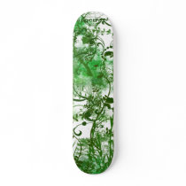 Skateboard goin' Green