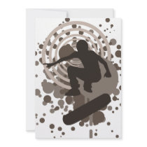 skateboard hi-fi bubbles custom invites