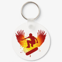 skateboard. hi-fi. keychains