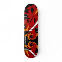 Skateboard Highway Stop Art Zizzago by shanmaree Skateboard Highway Stop Art Zizzago
