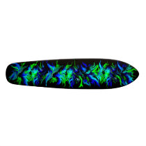 Skateboard kind Deco in rainbow styles