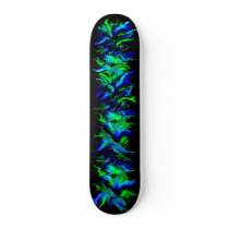 Skateboard kind Deco in rainbow styles