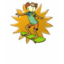 Skateboard Monkey T-shirts by halloween_tshirts Skateboard Monkey T-shirts