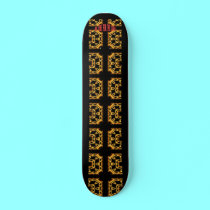 Skateboard: "On Fire for The Lord" #1 by Artists4God Skateboard: "On Fire for The Lord" #1
