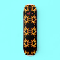 Skateboard: "On Fire for The Lord" #4 by Artists4God Skateboard: "On Fire for The Lord" #4