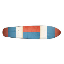 Skateboard patriotic surfboard style customizeable