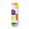 skateboard polka dots by cbelval skateboard polka dots