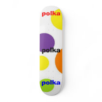 skateboard polka dots by cbelval skateboard polka dots