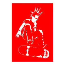 skateboard punk posters by asyrum skateboard punk posters