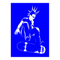 skateboard punk posters by asyrum skateboard punk posters