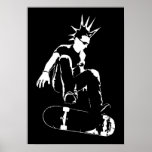 skateboard punk posters