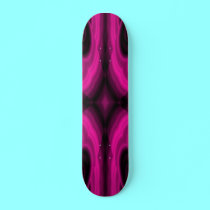 Skateboard: Purple Swirl Warp by Artists4God Skateboard: Purple Swirl Warp