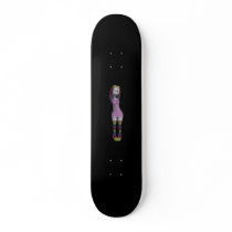 Skateboard- Rainbow Hair 3D Bonga Doll