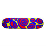 Skateboard - Red Blue Spiral skateboards