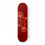 Skateboard Red Milk Swirl