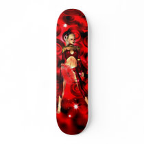 Skateboard Red Venus