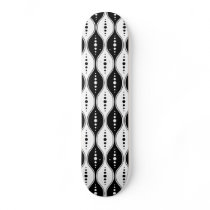 Skateboard Seamless retro pattern