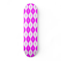 Skateboard Seamless retro pattern
