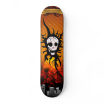 skateboard skull by Duchess101 skateboard skull