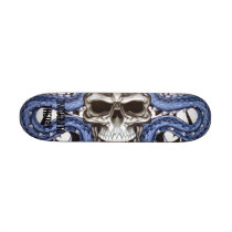 Skateboard - skull-dragons