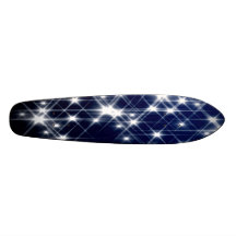 Skateboard stars customizeable star blue
