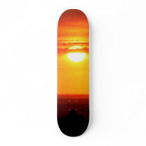 Skateboard Sunset