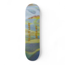 SKATEBOARD - TAKE IT EASY / SEA LANDSCAPE by ARTCOR7 SKATEBOARD - TAKE IT EASY / SEA LANDSCAPE