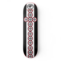 SKATEBOARD TEMPLAR CROSSES by SHIRTAMERICA by Shirtamerica SKATEBOARD TEMPLAR CROSSES by SHIRTAMERICA